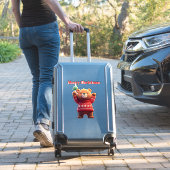 Sticker Ours mignon en pull de Noël (Valise Insitu)