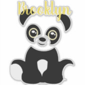 Sticker Ours Panda (Devant)