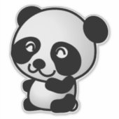 Sticker Ours Panda (Devant)