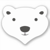 Sticker Ours polaire (Devant)