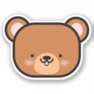 Sticker Ourson mignon