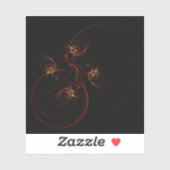 Sticker Out of the Dark Abstract (Feuille)