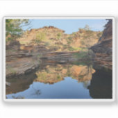 Sticker Outback Rock Pool (Devant)