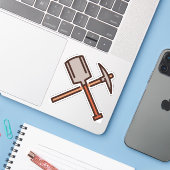 Sticker outils (Ordinateur portable avec iPhone)