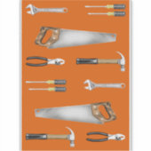 Sticker Outils de travail Handyman (Devant)