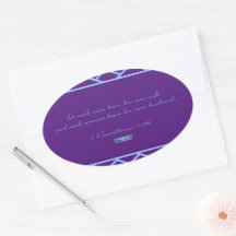 Sticker Ovaal (Paarse Driehoeken) RFPMDesigns ©️20