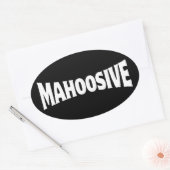STICKER OVAL MAHOOSIF (Enveloppe)