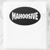 STICKER OVAL MAHOOSIF (Sac)
