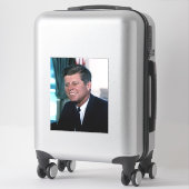 Sticker Oval Office President John Jack F. Kennedy (Sur valise)