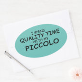 Sticker Oval Piccolo Time (Enveloppe)