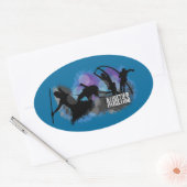 Sticker ovale (Enveloppe)