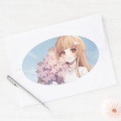 STICKER OVALE ステッカー (Enveloppe)