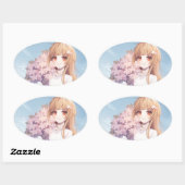 STICKER OVALE ステッカー (Feuille)