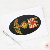 STICKER OVALE 日本的紋章 (Enveloppe)