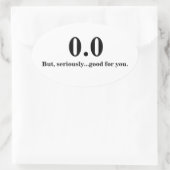 STICKER OVALE 0.0 (Sac)