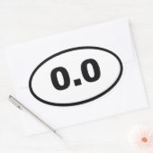 STICKER OVALE 0.0 (Enveloppe)