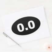 STICKER OVALE 0.0 (Enveloppe)