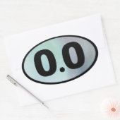 STICKER OVALE 0.0 (Enveloppe)