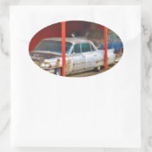 Sticker Ovale 1963 Silver Sadan deville (Sac)