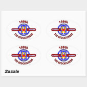 STICKER OVALE 199E BRIGADE D'INFANTERIE "LES REDCATCHERS"VIETNAM (Feuille)
