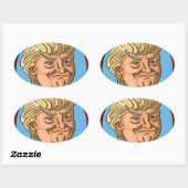 STICKER OVALE 2016 (Feuille)