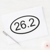 STICKER OVALE 26.2 (Enveloppe)