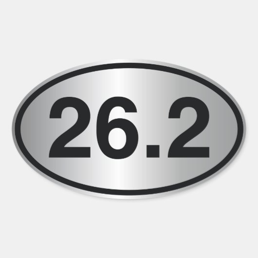 STICKER OVALE 26.2 (Devant)