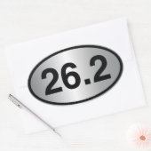 STICKER OVALE 26.2 (Enveloppe)