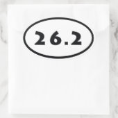 STICKER OVALE 26.2 (Sac)