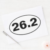 STICKER OVALE 26.2 (Enveloppe)