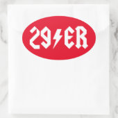 Sticker Ovale 29er (Sac)