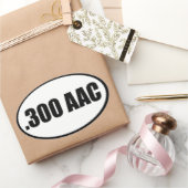 STICKER OVALE .300 AAC (Cadeaux)