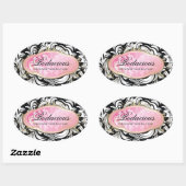 Sticker Ovale 311 Bodacious Lavish Boutique Leopard Spots (Feuille)