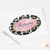 Sticker Ovale 311 Boutique Bodacious Leopard Spots (Enveloppe)
