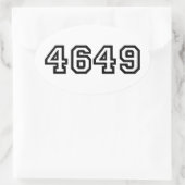 Sticker Ovale 4649 Japanese Slang Yoroshiku (Sac)