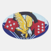 Sticker Ovale 506e Parachute Infantry Régiment (Devant)