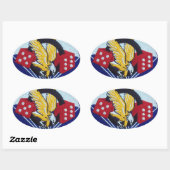 Sticker Ovale 506e Parachute Infantry Régiment (Feuille)