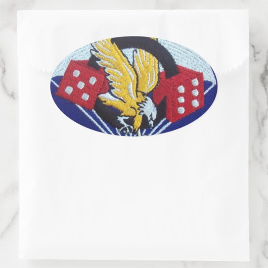 Sticker Ovale 506e Parachute Infantry Régiment (Sac)