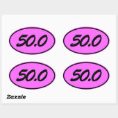 STICKER OVALE 50.0 (Feuille)