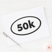 Sticker Ovale 50 k (Enveloppe)