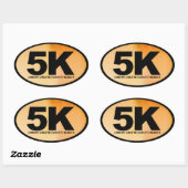 STICKER OVALE 5 K (Feuille)