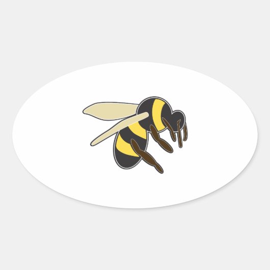 Sticker Ovale Abee (Devant)