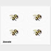 Sticker Ovale Abee (Feuille)