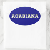 Sticker Ovale Acadiana (Sac)