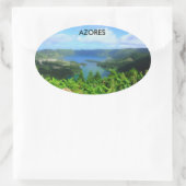 Sticker Ovale Açores (Sac)