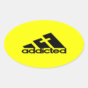 Sticker Ovale Addicité
