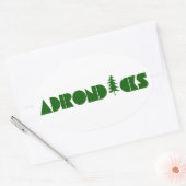 Sticker Ovale Adirondacks (Enveloppe)