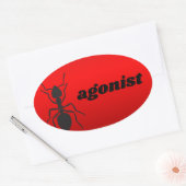 Sticker Ovale agoniste (Enveloppe)