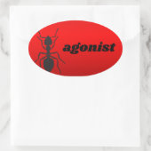 Sticker Ovale agoniste (Sac)