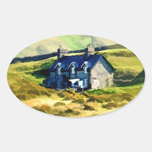 STICKER OVALE AGRICULTURE (Devant)